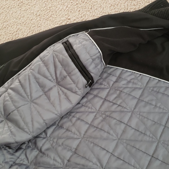 Calvin Klein Mens Large Black Water Resistant Wind Protection Jacket Coat - Picture 9 of 16